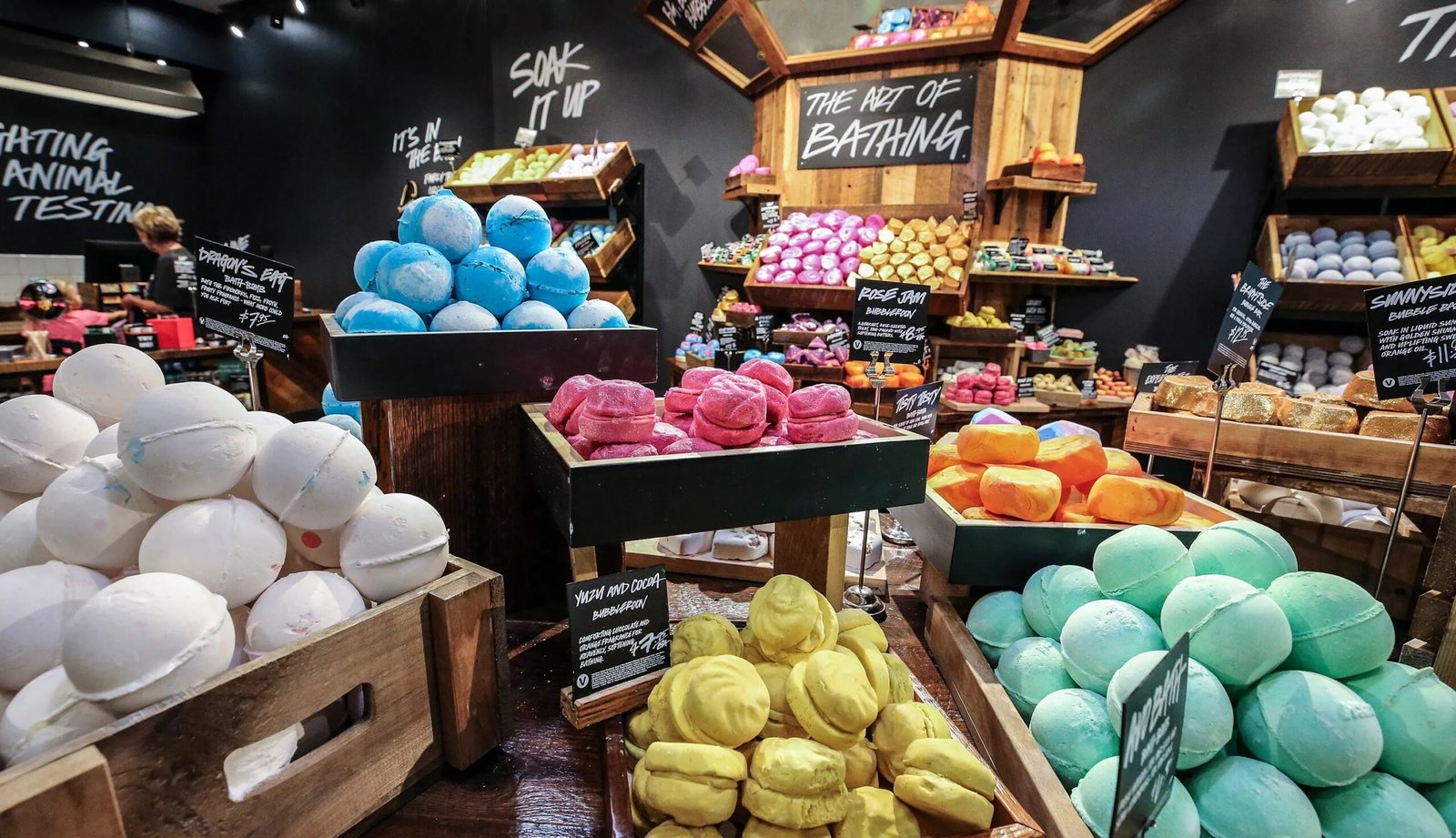 SWOT analysis of Lush